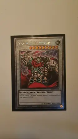 Yugioh [XX-Saber Gottoms][1stEdition][RA03-EN226][Platinum Secret Rare] - Image 1