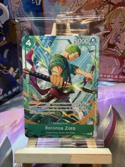 Roronoa Zoro P-114 Convention One Piece Promo Card Sealed English RARE - Image 1