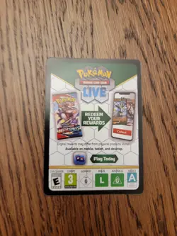 Scarlet & Violet Base Set Miraidon ETB Digital Code Card PTCGO DIGITAL DELIVERY - Image 1