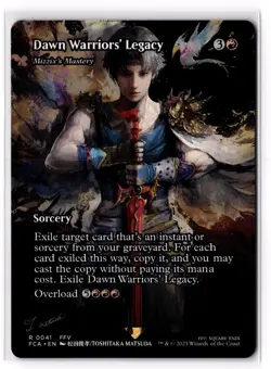 Dawn Warriors' Legacy - Mizzix's Mastery (Showcase) 41 FINAL FANTASY FCA NM - Image 1