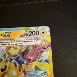 Pokemon TCG Pikachu EX Surging Sparks 57/191 Mint Condition - Image 4