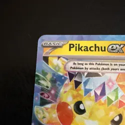 Pokemon TCG Pikachu EX Surging Sparks 57/191 Mint Condition - Image 5