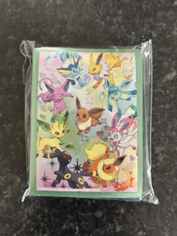 Pokemon TCG Prismatic Evolutions Super Premium Collection Sleeves. - Image 1