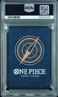2025 ONE PIECE OP11-A FIST OF DIVINE SPEED #005 LUFFY-TAROU PSA 10 - Image 2