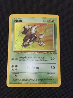 Pinsir - 9/64 - Pokemon Jungle Unlimited Holo Rare Card WOTC NM - Image 2