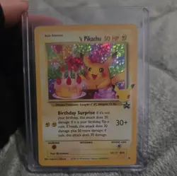 Pokemon TCG Birthday Pikachu #24 Celebrations 25th Anniversary Card NM - Image 1