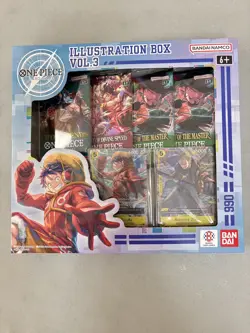 One Piece Card Game Illustration Box Vol 3 and 4 Sealed OP08, OP11, OP12 Packs - Image 2