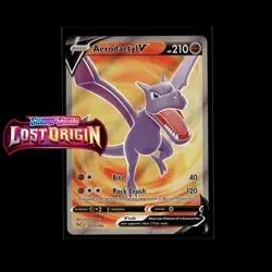 Pokemon TCG Aerodactyl V 179/196 | Lost Origin | Ultra Rare | NM - Image 1
