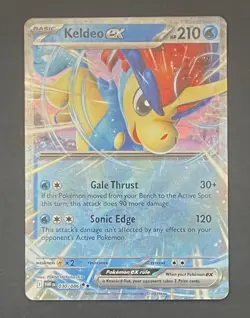 Pokemon Card Keldeo EX 030/086 White Flare - Near Mint - Image 1