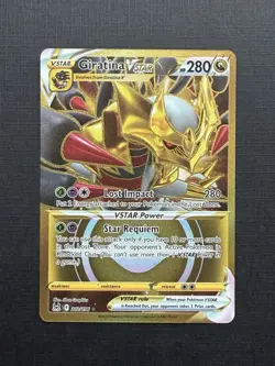 Pokemon TCG Giratina VSTAR 212/196 Secret Rare Holo Swsh11 Lost Origin ENG - Image 1