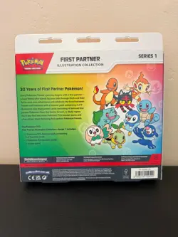 Pokemon First Partner Illustration Collection Series 1 FACTORY SEALED (x8) - Image 2