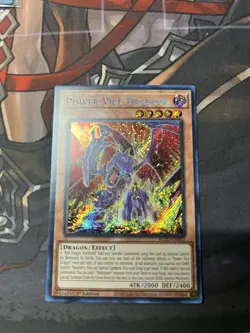 Power Vice Dragon Secret Rare BLZD-EN002 1st Ed - Image 1