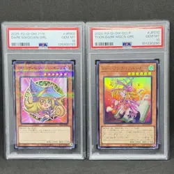PSA 10 YuGiOh! JP Rush Duel 711E-JP002 Seven Eleven Promo Dark Magician Girl - Image 1