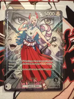 One Piece Yamato OP16 Leader Alt Art English The Time Of Battle - Image 1