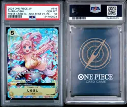 2024 One Piece Japanese Shirahoshi Premium Card CL BCG Fest 23-24 PSA 10 - Image 3
