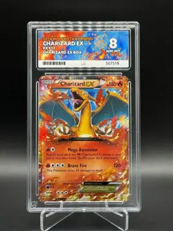 Charizard EX Black Star Promo ACE 8 XY17 Pokemon Card TCG - Image 1