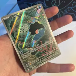 Pokemon TCG Destined Rivals Clamperl Illustration Rare Holo Card 195/182 Mint - Image 3