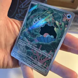 Pokemon TCG Destined Rivals Clamperl Illustration Rare Holo Card 195/182 Mint - Image 5