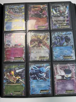 Used) Korea Pokemon Card Binder Collection Lot XY EX SR GX DP Full Art Rare Holo - Image 2