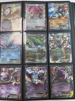 Used) Korea Pokemon Card Binder Collection Lot XY EX SR GX DP Full Art Rare Holo - Image 4