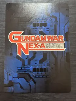 04B/U BL081R Nu Gundam Collectible Rare / Gundam War Card Nexa NEX-A - Image 3