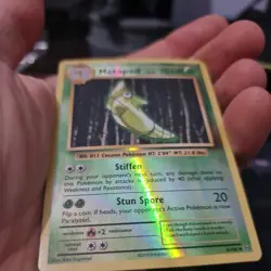 Pokemon Card Metapod 4/108 Reverse Holo XY Evolution - Image 2