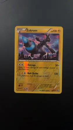 Zekrom | Pokemon TCG Card | Reverse Holo Rare | Legendary Treasures | 51/113 NM - Image 1
