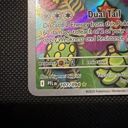 Ambipom 107/094 Pokemon TCG Phantasmal Flames Illustration Rare NM - Image 4