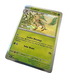 Pokemon TCG Leafeon Holo Rare 005/131 Pack Fresh ✔ SV: Prismatic Evolutions - Image 1