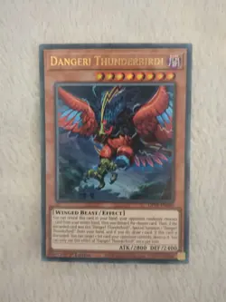 GFTP-EN090 Danger! Thunderbird Ultra Rare 1st Edition LP Yugioh Card - Image 1