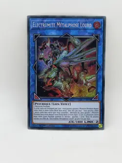 Heavymetalfoes Electrumite FRENCH EXFO-EN098 FR098 Secret Rare 1st Ed Yugioh - Image 1