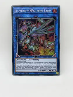 Heavymetalfoes Electrumite FRENCH EXFO-EN098 FR098 Secret Rare 1st Ed Yugioh - Image 3