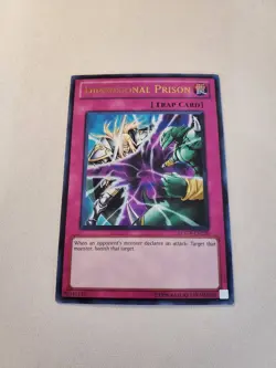 Yugioh - Dimensional Prison LCGX-EN220 NM Unlimited Ultra Rare - Image 1