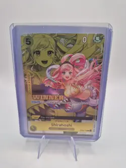 Shirahoshi (Winner Pack Vol. 6) OP03-116 UC Foil One Piece Promotion Cards LP - Image 1