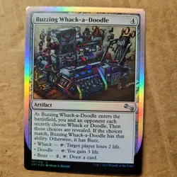 Buzzing Whack-a-Doodle FOIL Unstable NM Artifact Uncommon MAGIC CARD 141/216 - Image 1