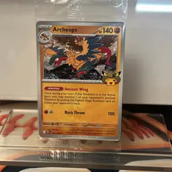 Archeops Pokemon TCG Promo Card Fossil Field Museum Chicago Exclusive Sealed - Image 1
