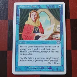 Mtg Mystical Tutor LP Sixth Edition 6th 83/350 Magic the Gathering Card - Image 1