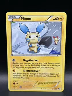 Minun 40/108 - Pokemon Dark Explorers Card - NM - Image 1