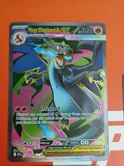 3 Pokemon Charizard Card Lot Mega Charizard X EX 109/094 Charizard 023 Promo - Image 3