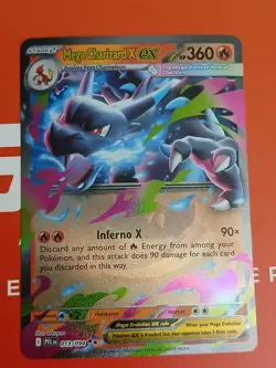 3 Pokemon Charizard Card Lot Mega Charizard X EX 109/094 Charizard 023 Promo - Image 4