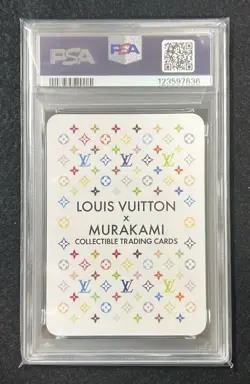 PSA10 LOUIS VUITTON x MURAKAMI Trading card LV ZOOM ON THE COLORFUL MONOGRAM 010 - Image 2