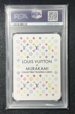 PSA 10 LOUIS VUITTON x MURAKAMI Trading card FLOWER HAT MAN 003 - Image 2