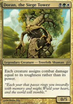 Doran, the Siege Tower - Medium Play MTG Lorwyn - Image 1