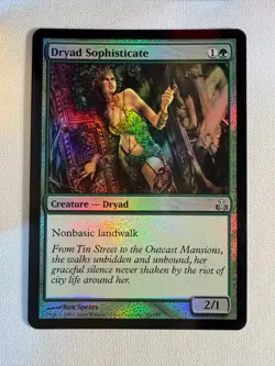Magic the Gathering - Dryad Sophisticate Foil - Guildpact - Image 1