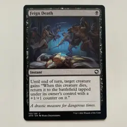 Feign Death - 103/281 - Adventures in the Forgotten Realms - MTG - Image 1