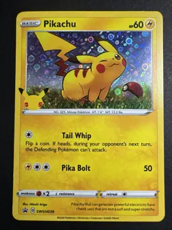 Pikachu SWSH039 NM Holo General Mills Promo Pokemon card tcg - Image 1
