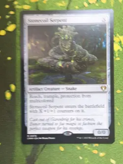 NM Stonecoil Serpent, MTG, Strixhaven Commander, Magic the Gathering, 356 - Image 1