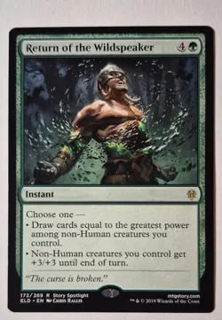Return of the Wildspeaker Throne of Eldraine Regular - Image 1