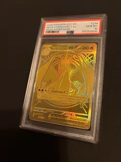 Mega Charizard Y ex 294/217 Me: Ascended Heroes Mega Hyper Rare Holo ENG PSA 10 - Image 2