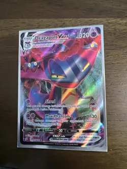 2020 Pokemon Dragapult VMAX #093/192 Rebel Clash Ultra Rare Holo - Image 2